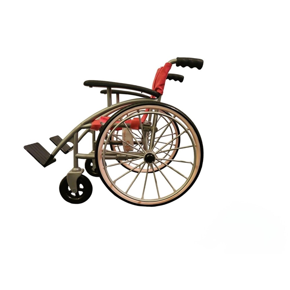OG Pink Folding Wheel Chair Accessory for 18" American Girl My Life Dolls Great!